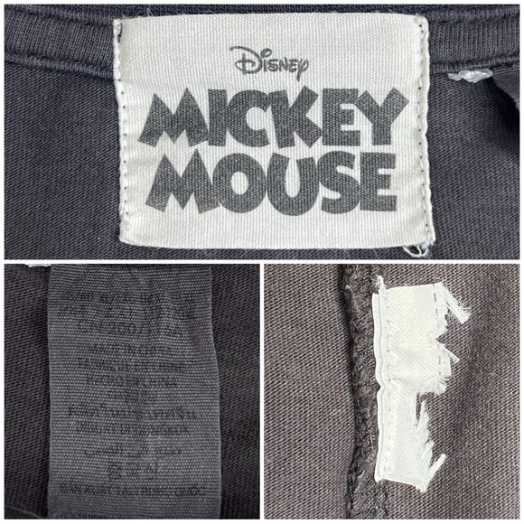 Disney Tee Mickey Mouse Genuine Mousewear Cotton T-Shirt Contemporary Black XXL - Picture 6 of 11